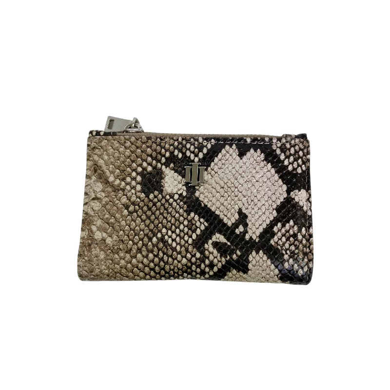 ladies wallet in pastel colors-Wallet By Cme In Snakeskin Print, Size:Medium