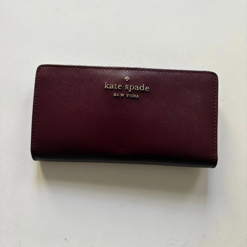 ladies wallet for travel use-Wallet By Kate Spade, Size: Medium