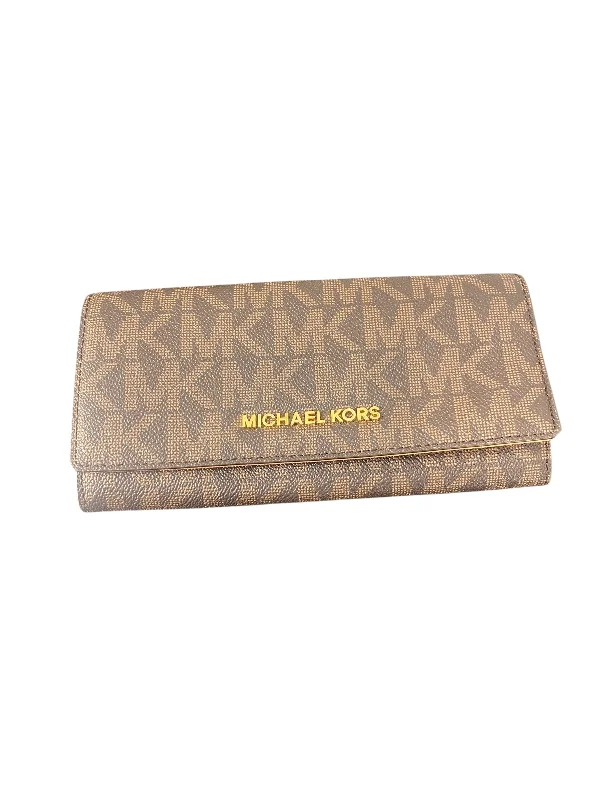 ladies wallet for party vibes-Wallet By Michael Kors, Size: Large