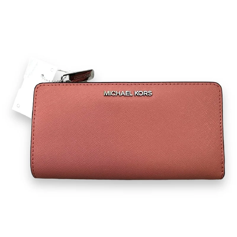 ladies wallet with premium leather-Wallet By Michael Kors, Size: Medium