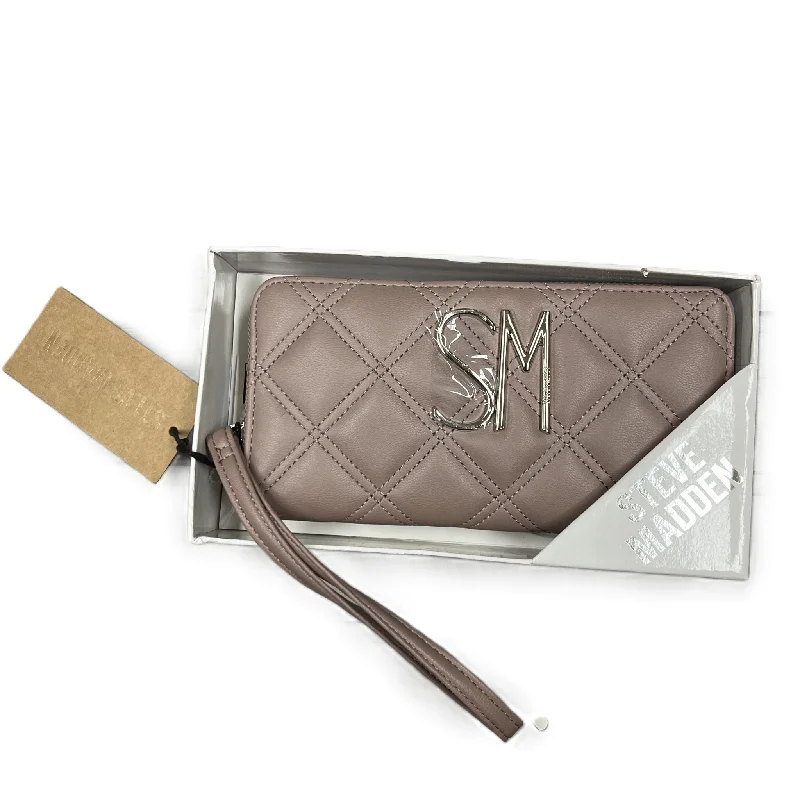 ladies wallet for gift ideas-Wallet By Steve Madden, Size: Large