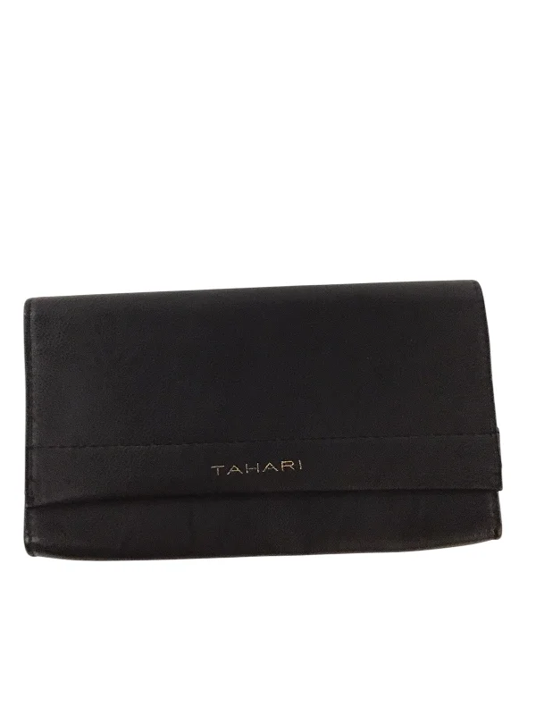 ladies wallet with card organizer-Wallet By Tahari By Arthur Levine, Size: Medium