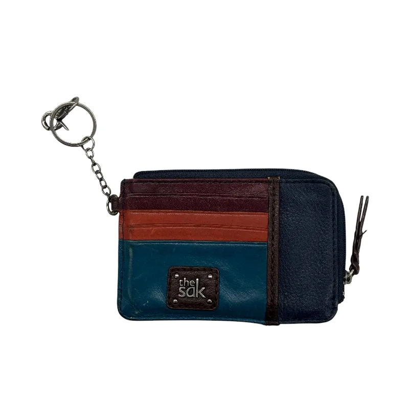 ladies wallet with RFID protection-Wallet By The Sak In Blue, Size:Small