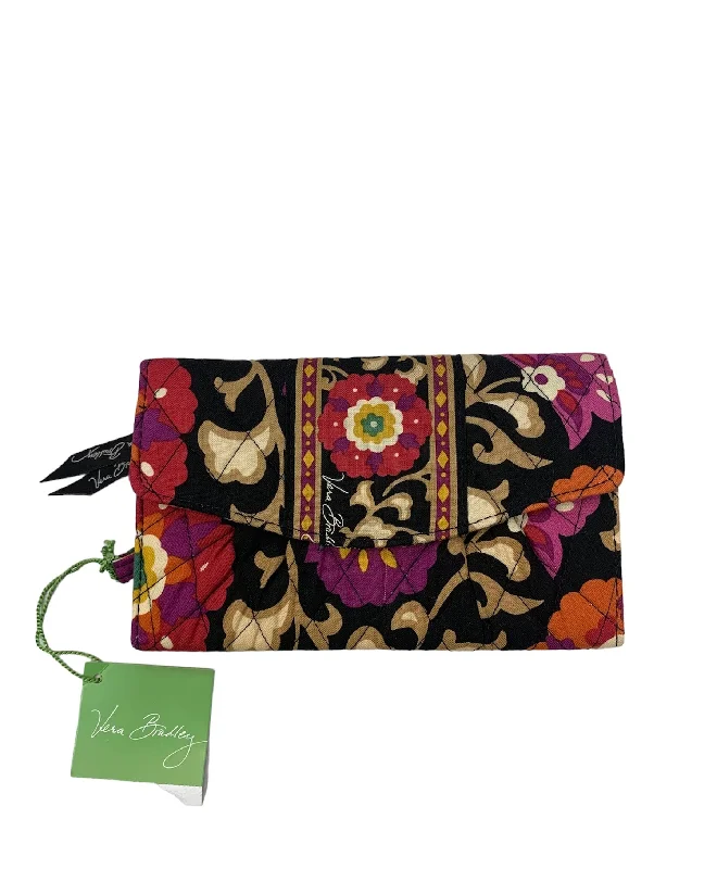 ladies wallet with zipper pouch-Wallet By Vera Bradley  Size: Large