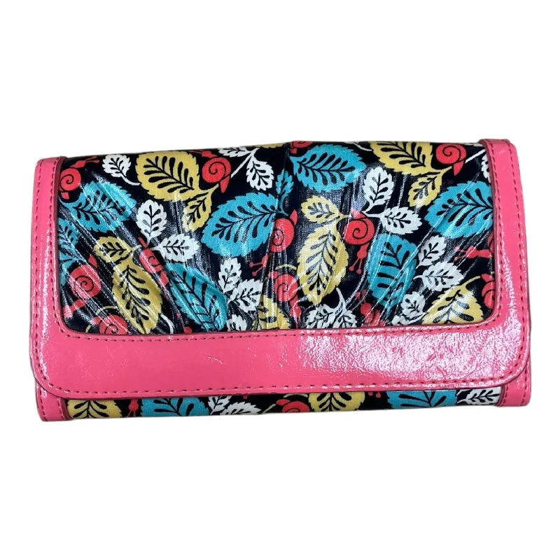 ladies floral wallet design-Wallet By Vera Bradley, Size: Medium