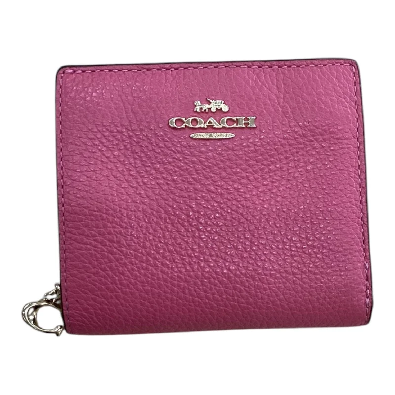 ladies wallet with double pocket-Wallet Designer By Coach, Size: Small