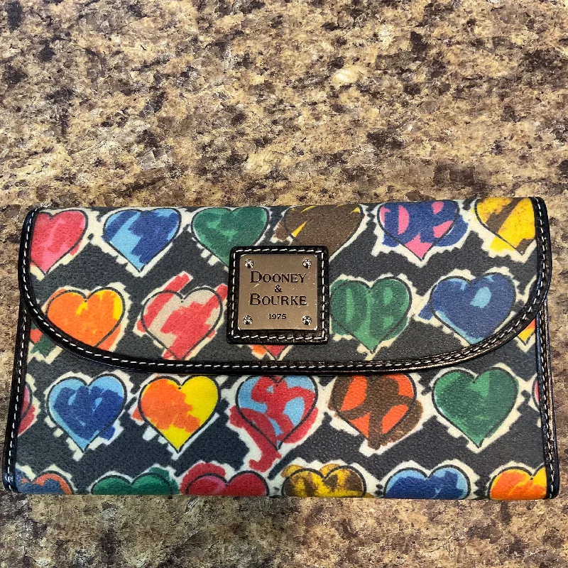 ladies wallet with card organizer-Wallet Designer By Dooney And Bourke, Size: Medium