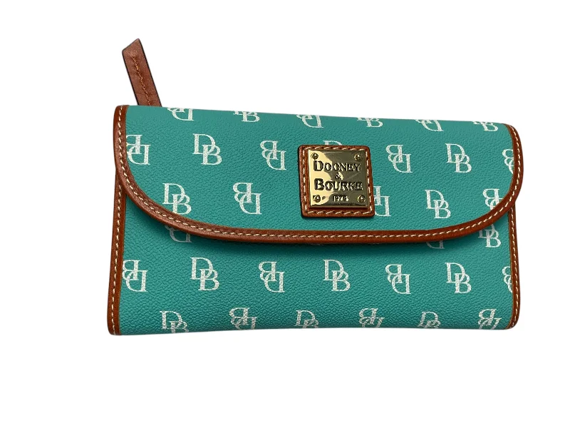 ladies wallet with monogram-Wallet Designer By Dooney And Bourke, Size: Medium