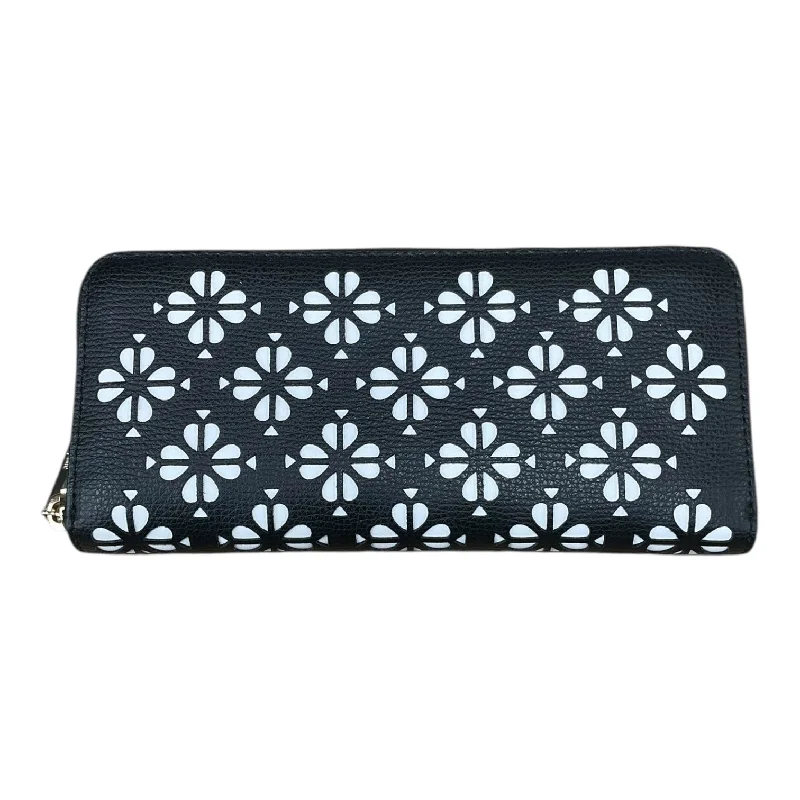 ladies minimalist wallet black-Wallet Designer By Kate Spade, Size: Medium