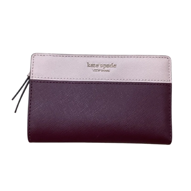 ladies wallet for quick access-Wallet Designer By Kate Spade, Size: Small