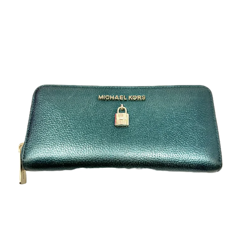 ladies wallet with RFID protection-Wallet Designer By Michael Kors, Size: Large