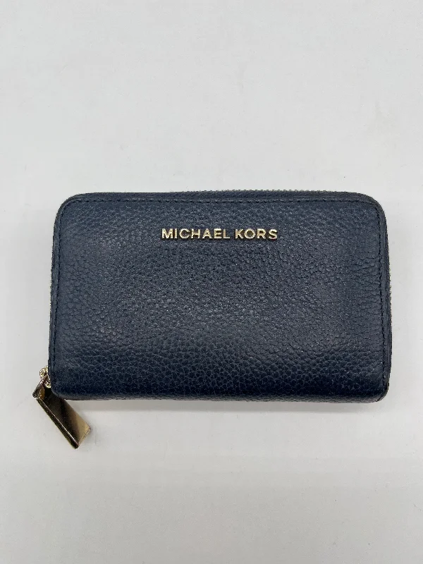 ladies wallet with side button-Wallet Designer By Michael Kors, Size: Small