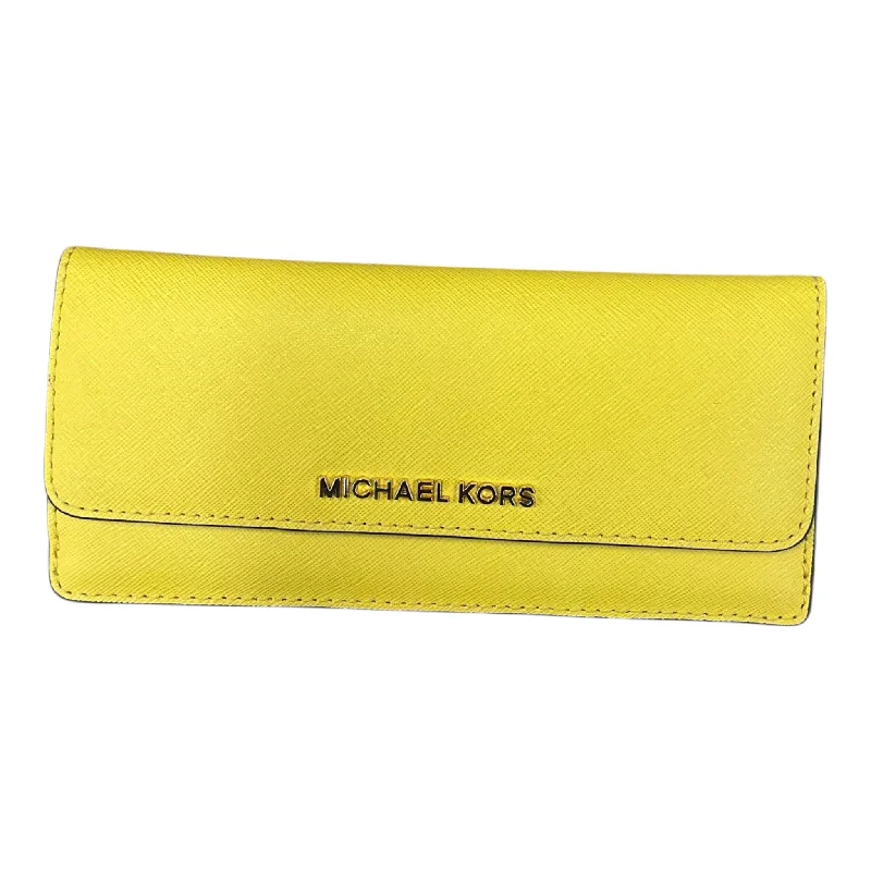 ladies wallet in soft pink-Wallet Designer By Michael Kors, Size: Small