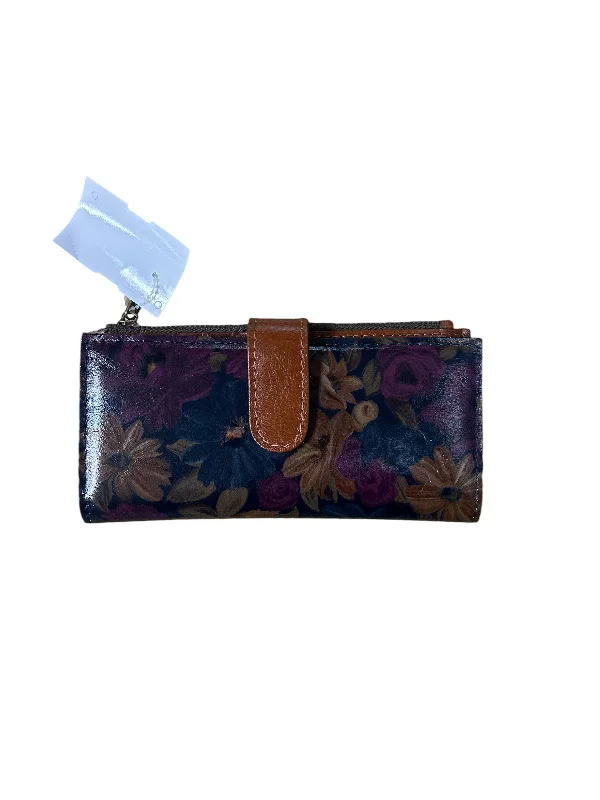 ladies large wallet with phone holder-Wallet Designer By Patricia Nash, Size: Medium