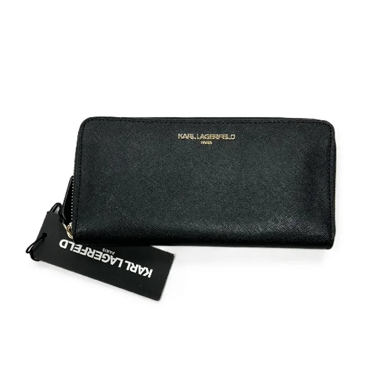 ladies wallet for fashion lovers-Wallet Luxury Designer By Karl Lagerfeld, Size: Medium