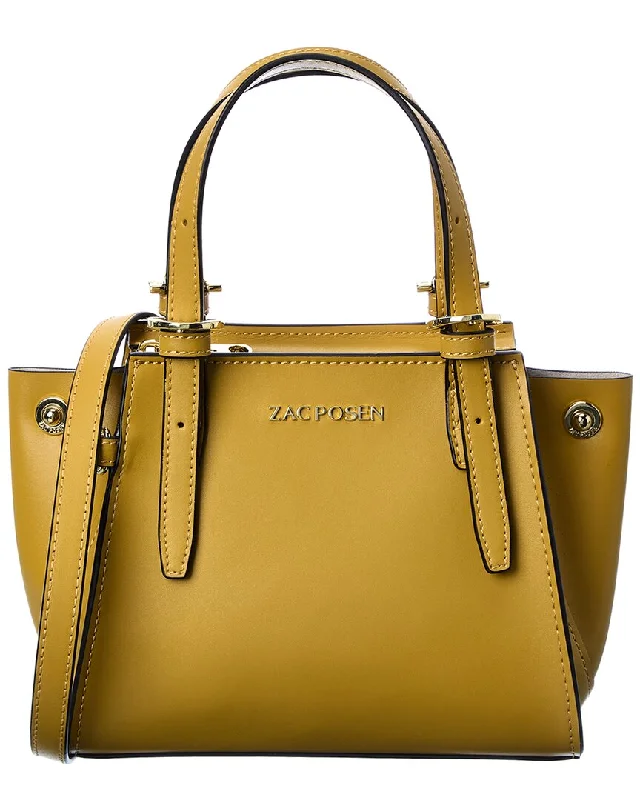 Ladies crossbody bag for small essentials-Zac Posen Alice Mini Shopper Leather Crossbody