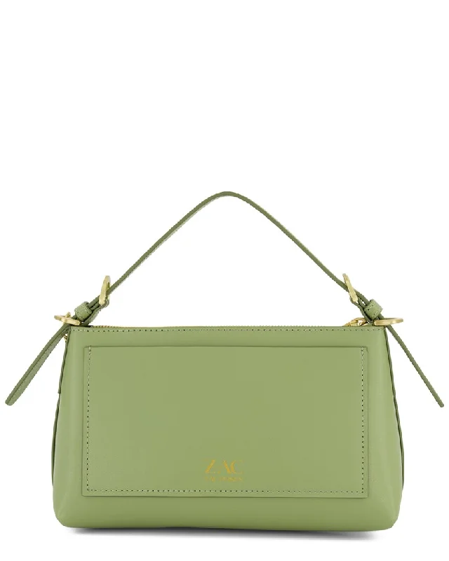 Ladies crossbody bag for stylish moms-Zac Posen Leather Crossbody